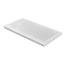 Fleurco AUTR3648-18 - TRELLA TILEABLE BASE/36 X 48/ CENTER DRAIN / WHITE