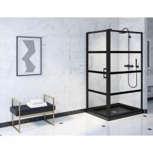 Fleurco LAPC3232-33-43-79 - LATITUDE PIVOT CORNER CUBE/32X32/MATTE BLACK