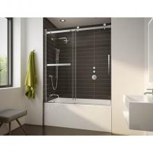Fleurco NXVST60-11-40L - NOVARA PLUS BAIN 60''W/CHROME/LEFT/TOWEL BAR/SEKUR+
