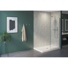Fleurco FB27238-2204 - FIBO 2 SIDED WALL PANEL KIT 72X38 |CRACKED CEMENT