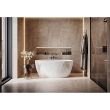 Fleurco BTZ5531-18 - ARIA TONNETZ TUB/5531/WHITE/WHITE DRAIN COVER