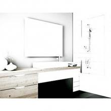Fleurco MSU3036 - SUNRISE MIRROR 30'' W x 36'' H WITH DEFOGGER AND LIGHT