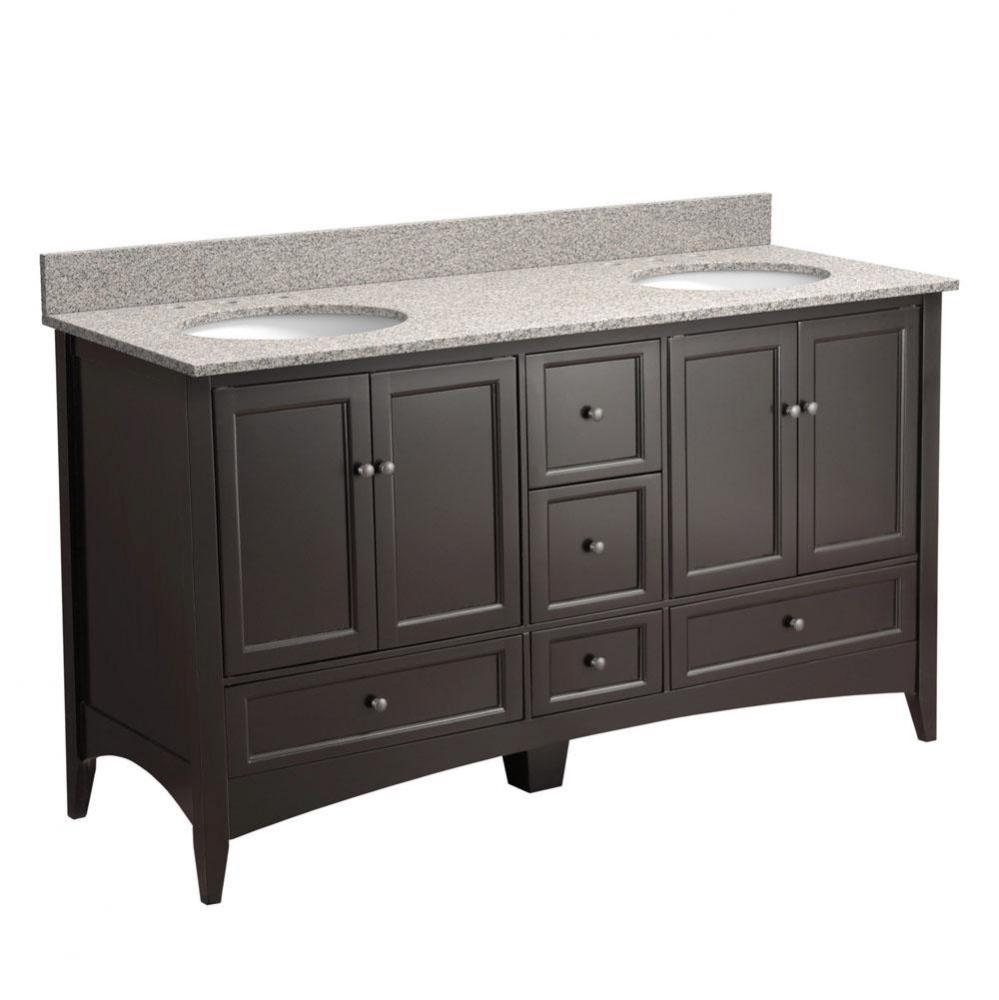 Berkshire 60 inch bath vanity in