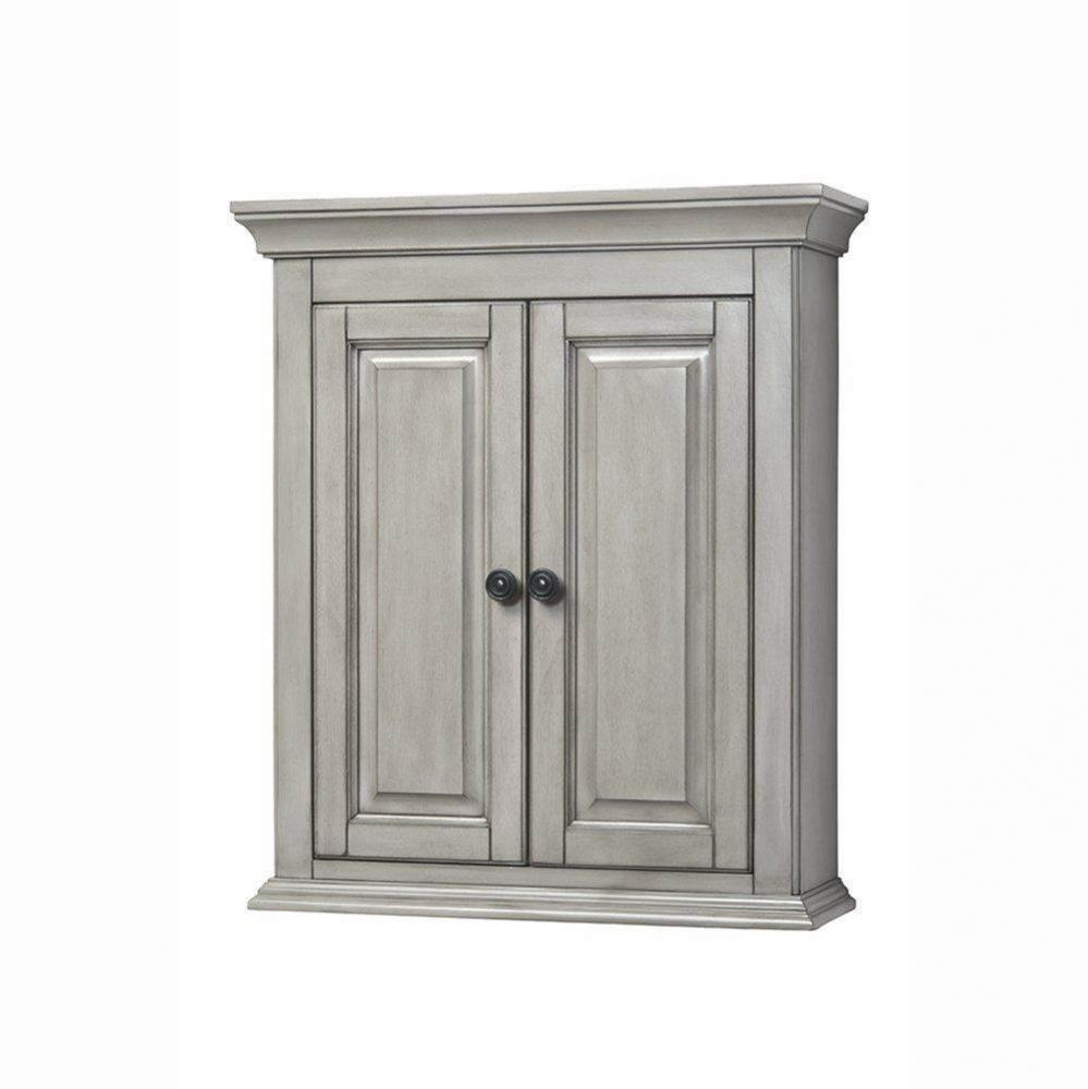 Corsicana Wall Cabinet Antique Grey