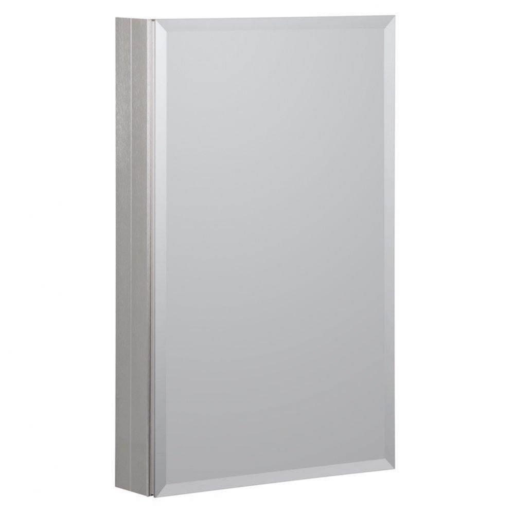 Metal Medicine Cabinet 19'' X 30'' Beveled Mirror, ,  Brushed Nickel