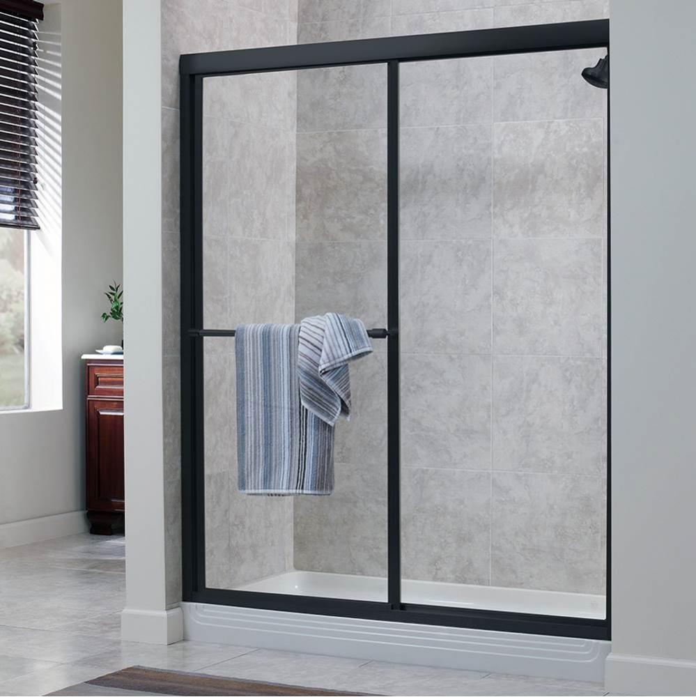 Tides Framed By-Pass Sliding Shower Door