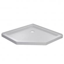 Foremost 4242NA-W - 42'' X 42'' White Neo Angle Base