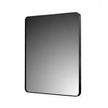 Foremost AM2430R-BB - Foremost Reflections 24'' x 30'' Rounded Rectangle Mirror, Brushed Black