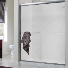 Foremost CVSS6072-RN-SV - Cove 1/4'' Frameless By-Pass Sliding Shower Door