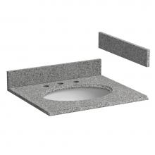 Foremost HG25228RG - 25'' Rushmore Grey Granite Top