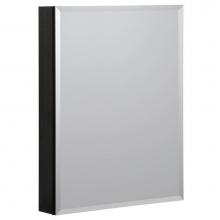 Foremost MMC2330-BL - Metal Medicine Cabinet 23'' X 30'' Beveled Mirror, ,  Black
