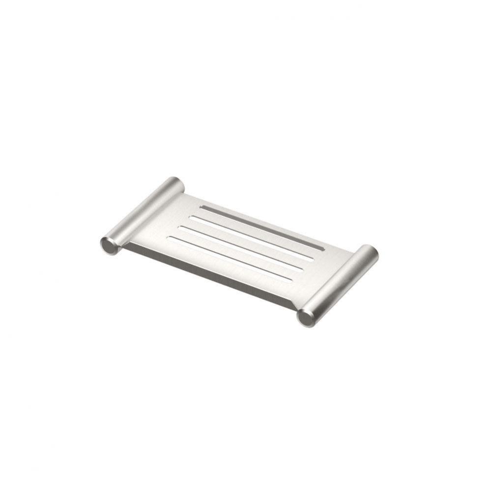 Elegant Shower Shelf 10''L, Brushed Nickel