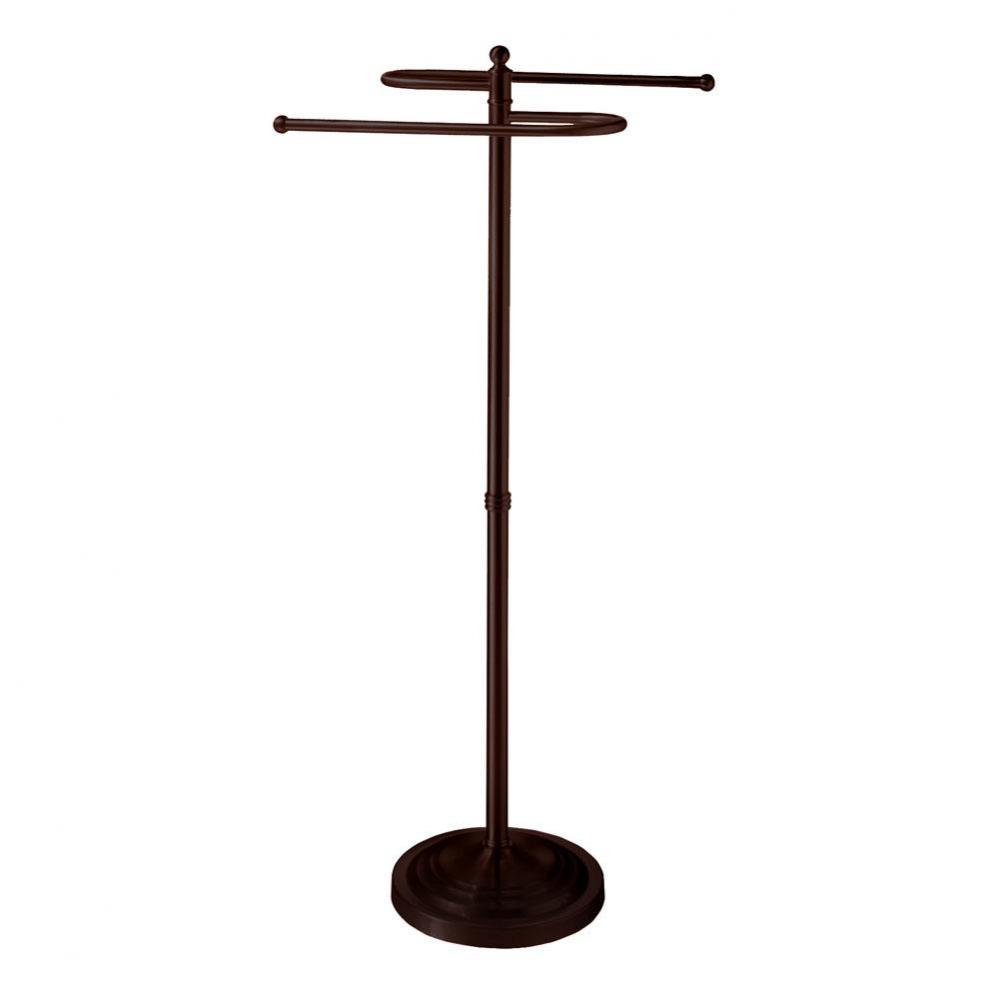 Floor S-Style Towel Stand, Bronze