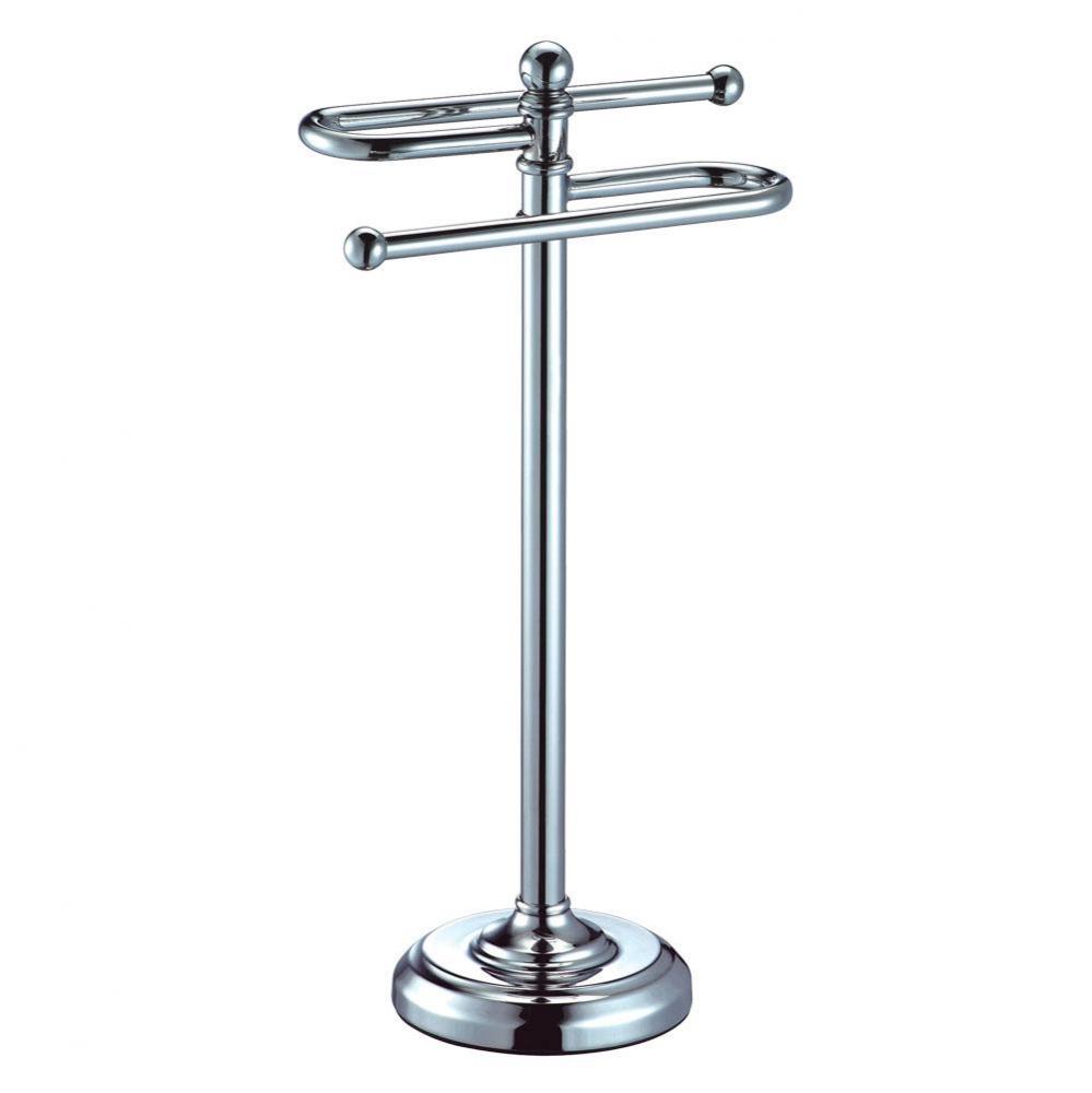 Countertop S-Style Hand Towel Holder Chrome