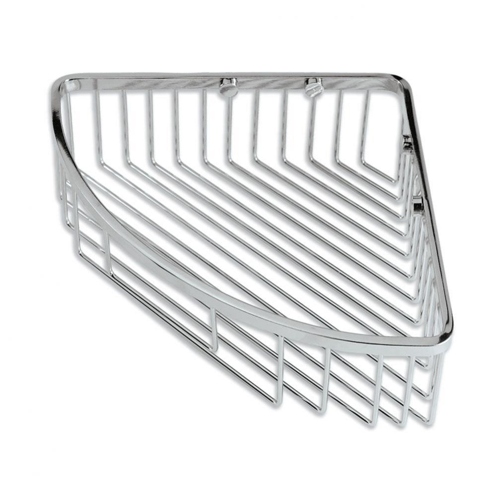 Corner Shower Basket, Chrome
