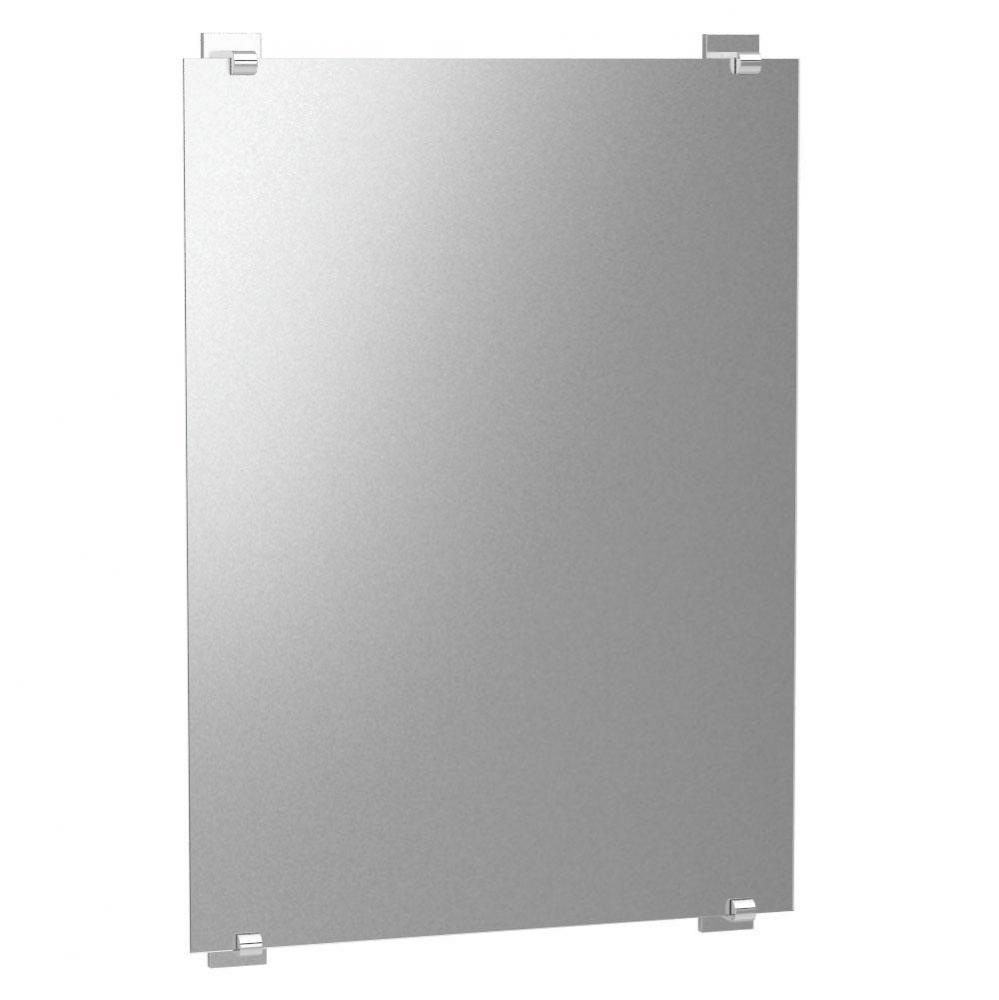 Elevate 30''H Frameless Fixed Mount Mirror Chrome