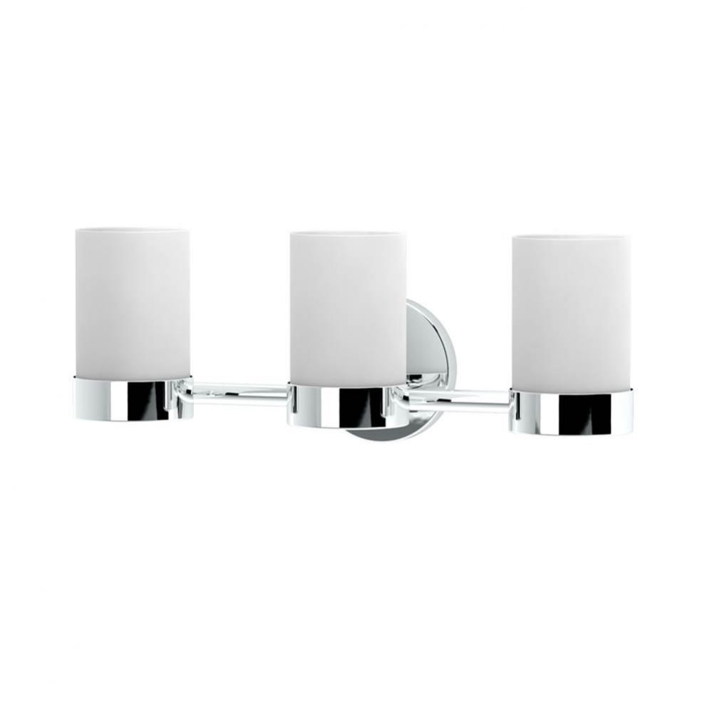 Glam Triple Sconce, Chrome