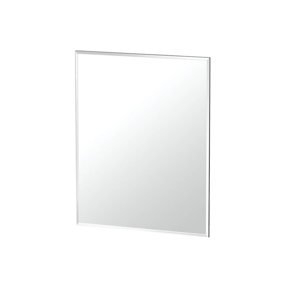 Flush Mount EZ Hanging 24''H Frameless Rectangle Mirror