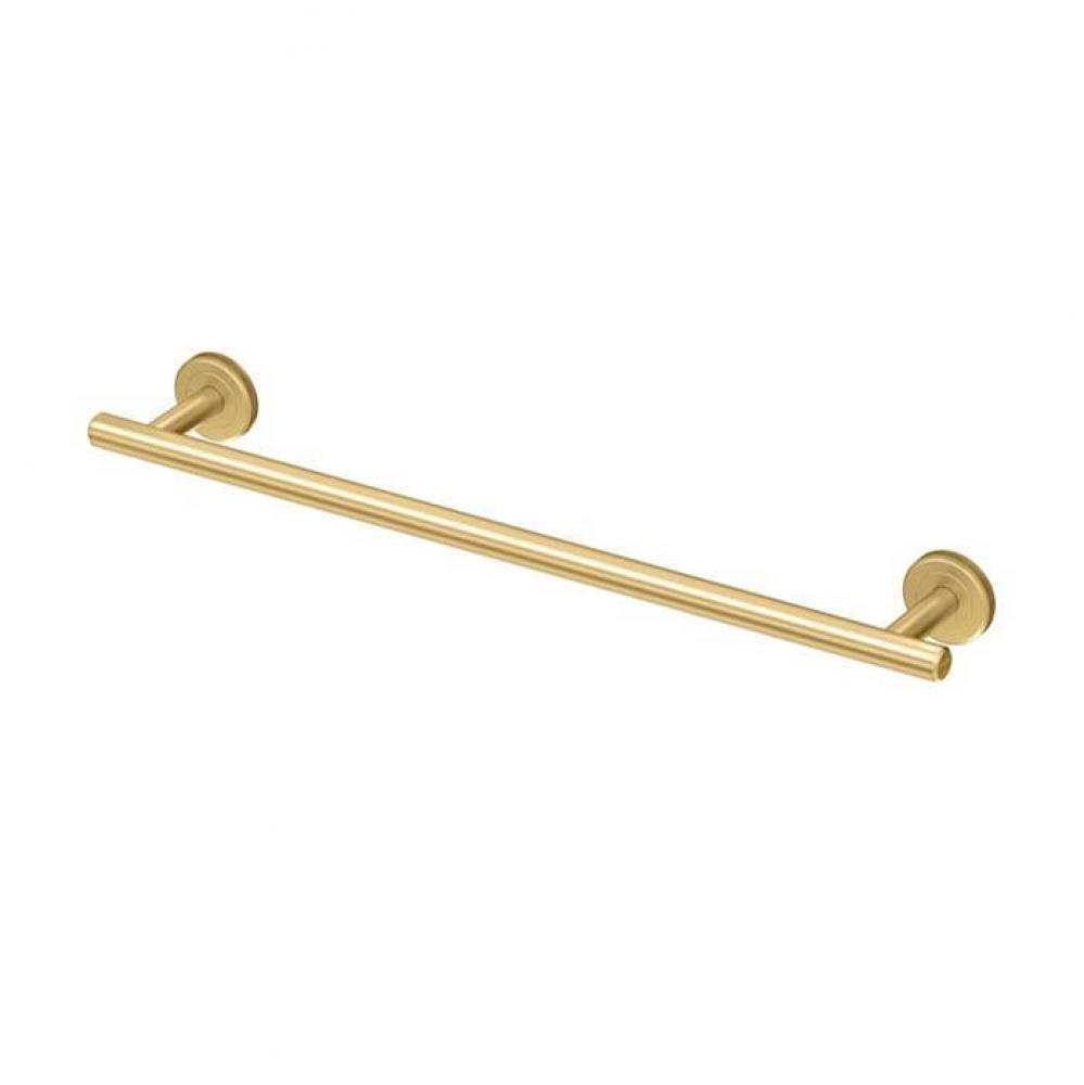 Latitude 24'' Towel Bar, Brushed Brass