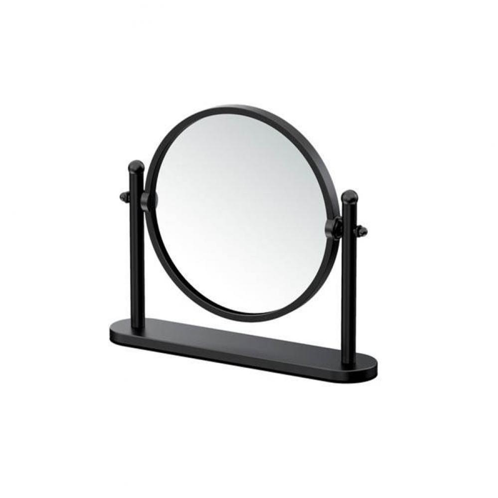 Table Mirror, 3X Magnification, Matte Black