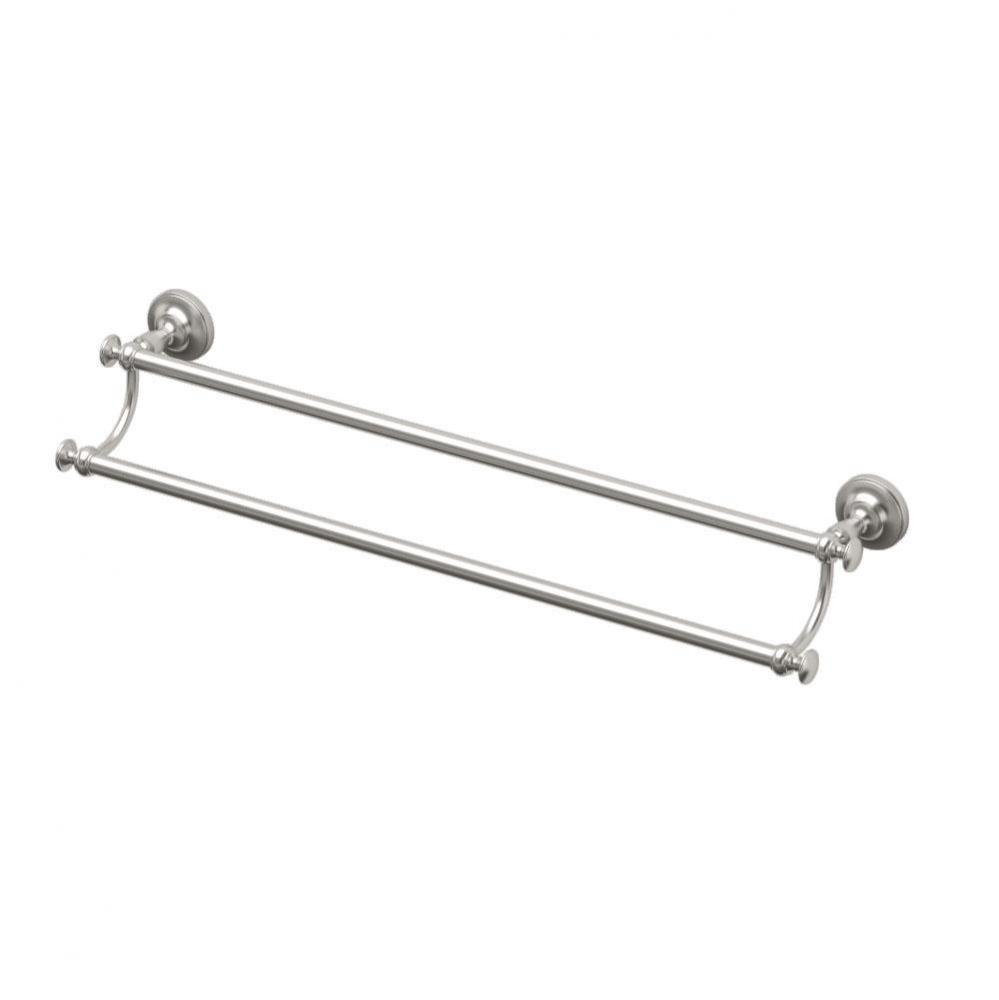 Tavern 24''L  Double Towel Bar Satin Nickel