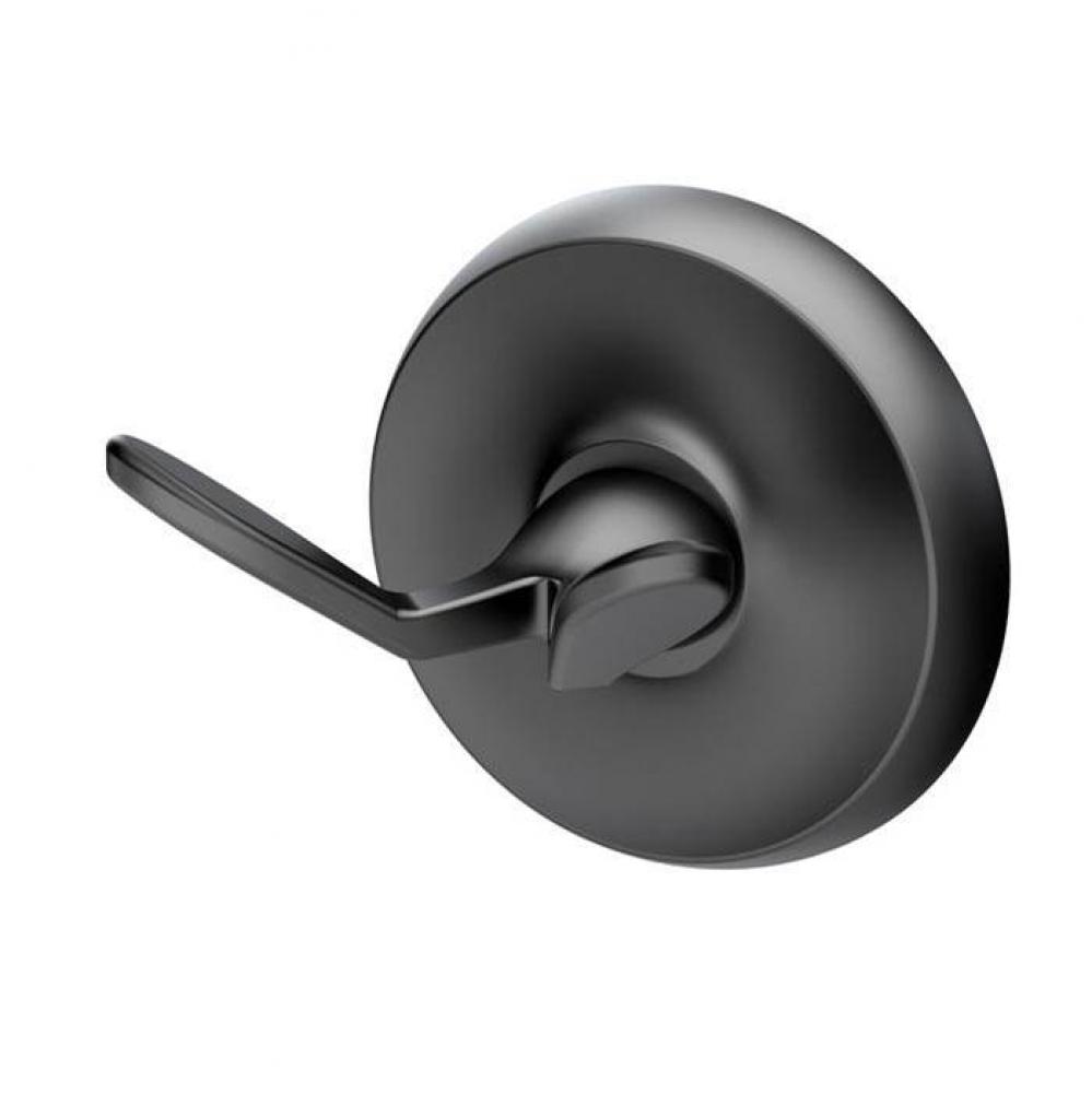 Designer II Robe Hook, Matte Black