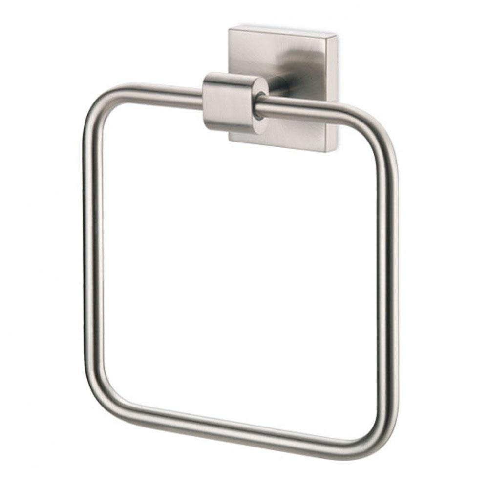 Elevate Towel Ring, Satin Nickel