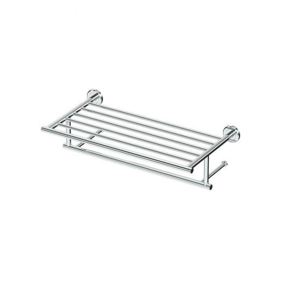 Latitude 18''L Towel Rack, Chrome
