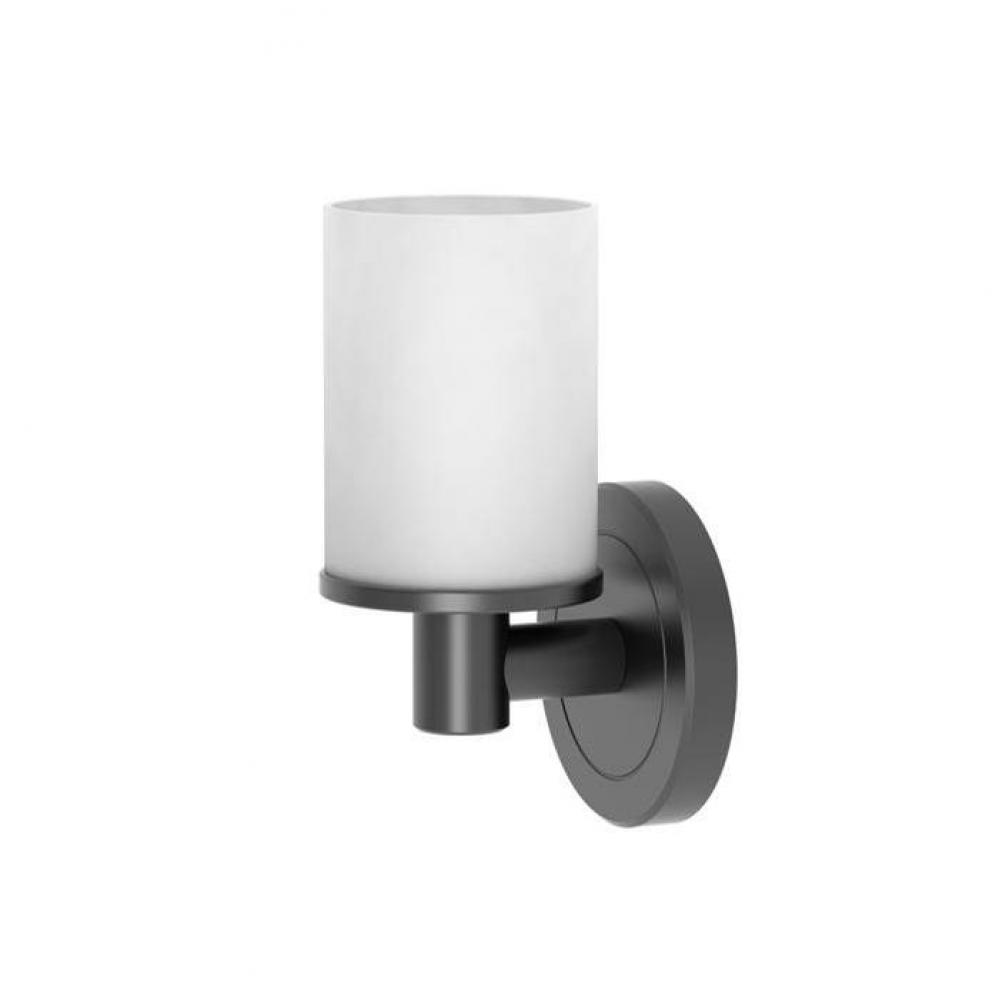 Latitude Single Sconce, Matte Black