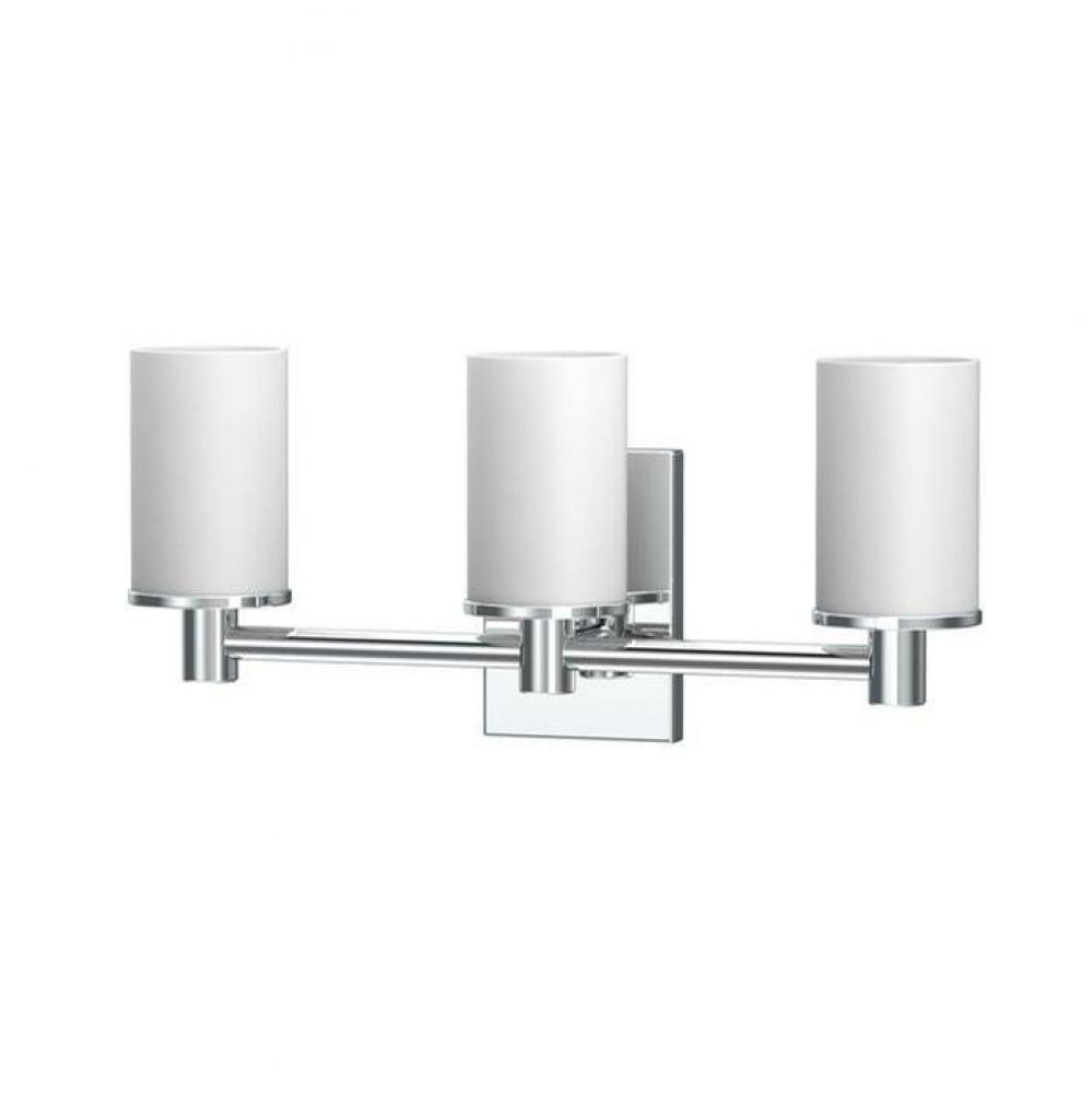 Modern Farmhouse Triple Sconce, Chrome