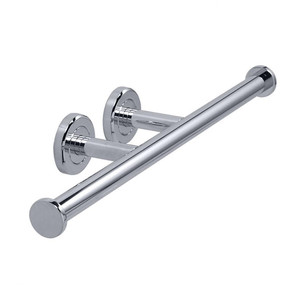 Latitude Double TP Holder, Chrome