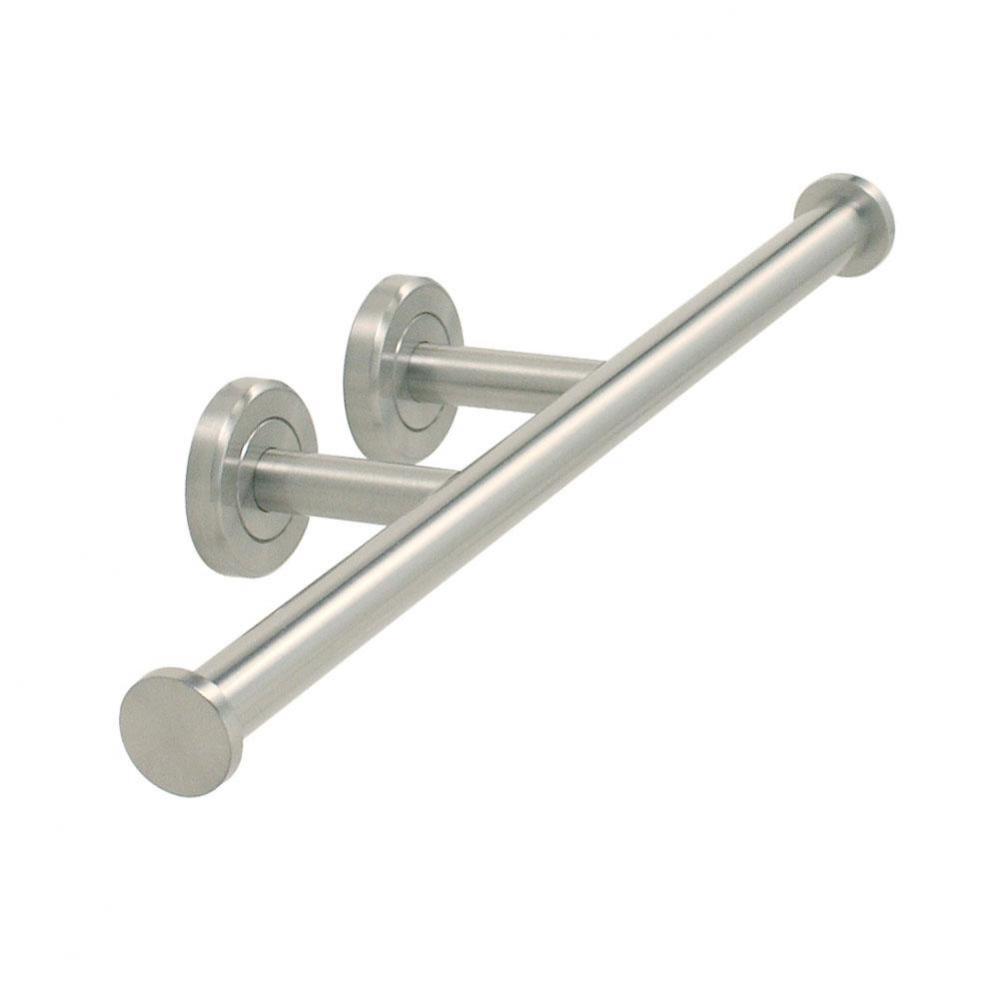 Latitude Double TP Holder, Satin Nickel