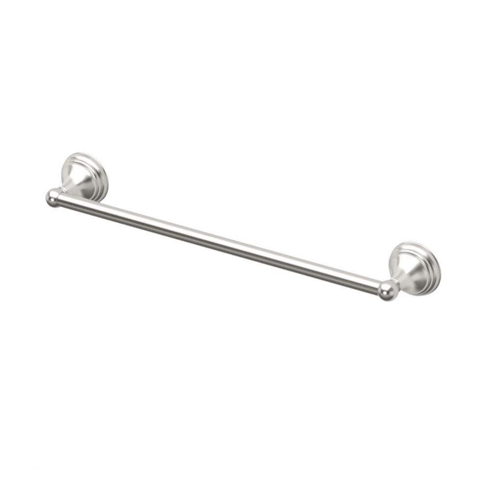 Charlotte 18'' L Towel Bar, Satin Nickel