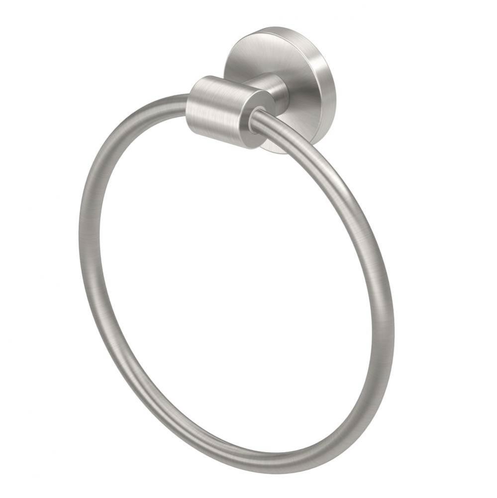 Reveal Towel Ring, Satin Nickel