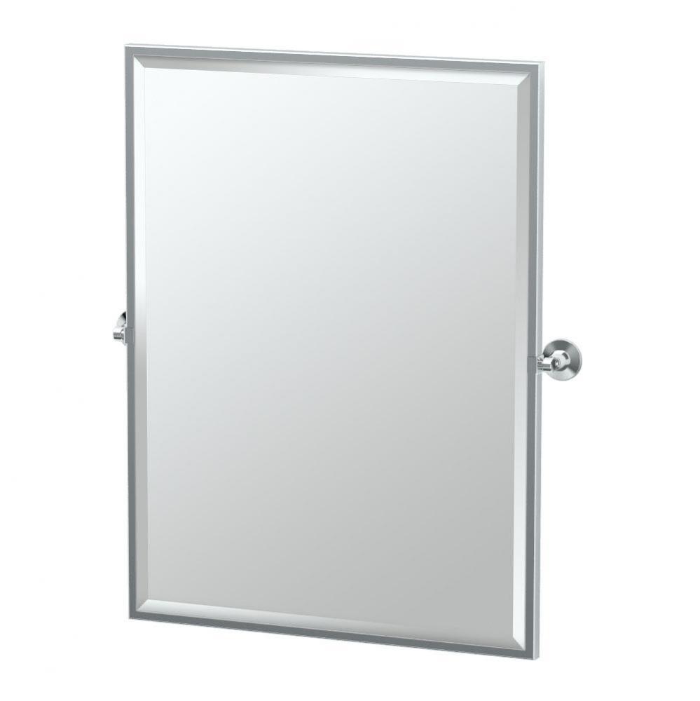 MAX,FRAMED LRG RECT MRR,CHROME
