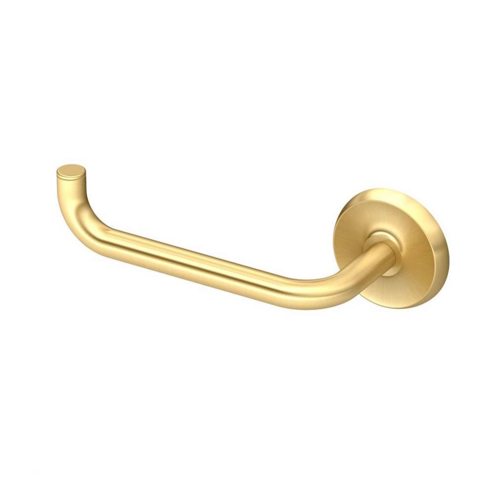 Designer II Euro TP Holder, Brushed Brass