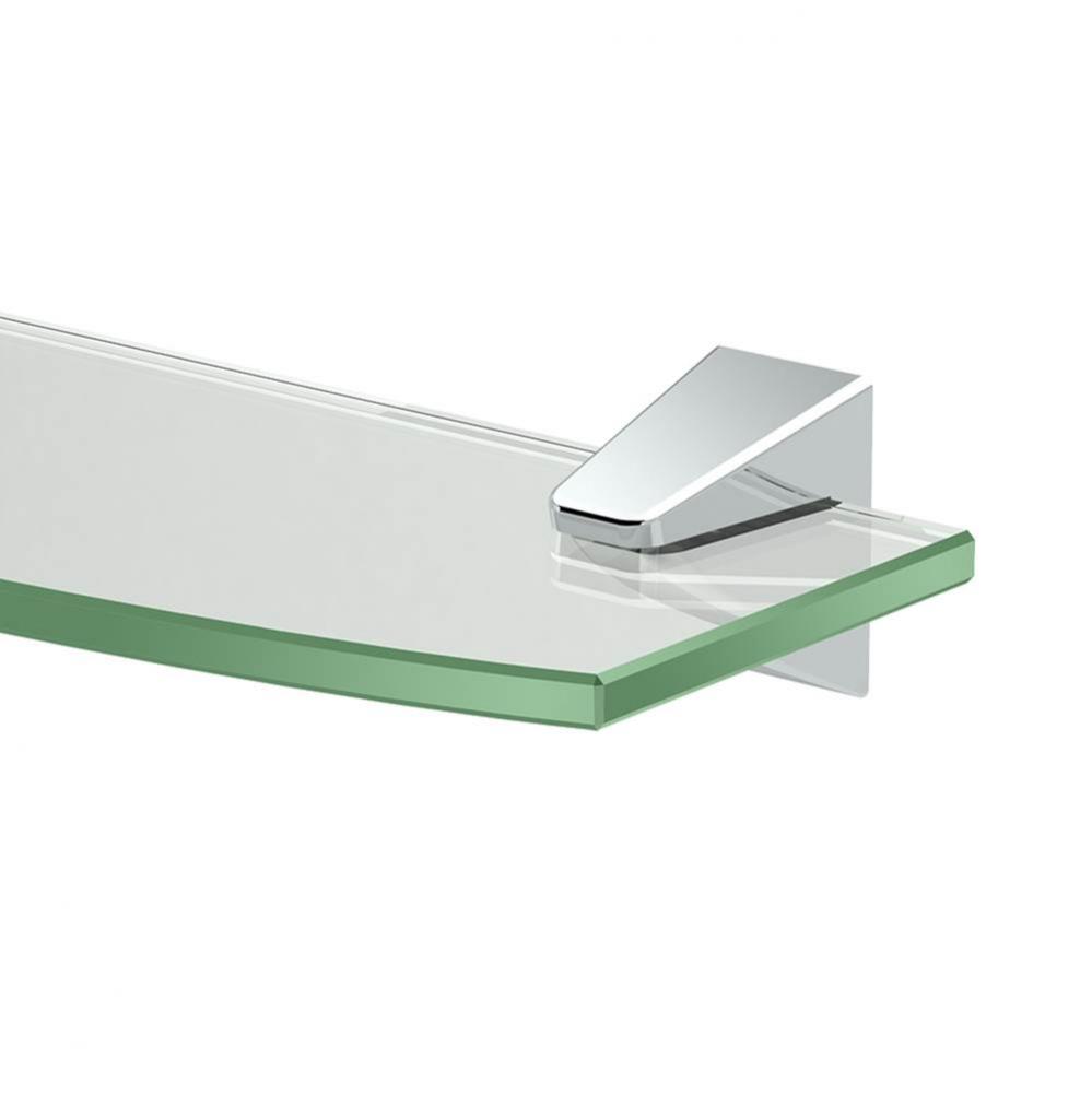 Quantra 20.13'' L Vanity Shelf, Chrome