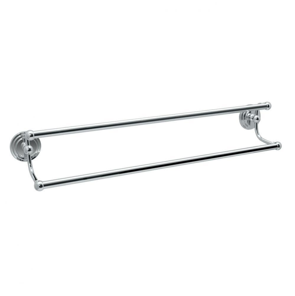Marina 24'' L Double Towel Bar, Chrome