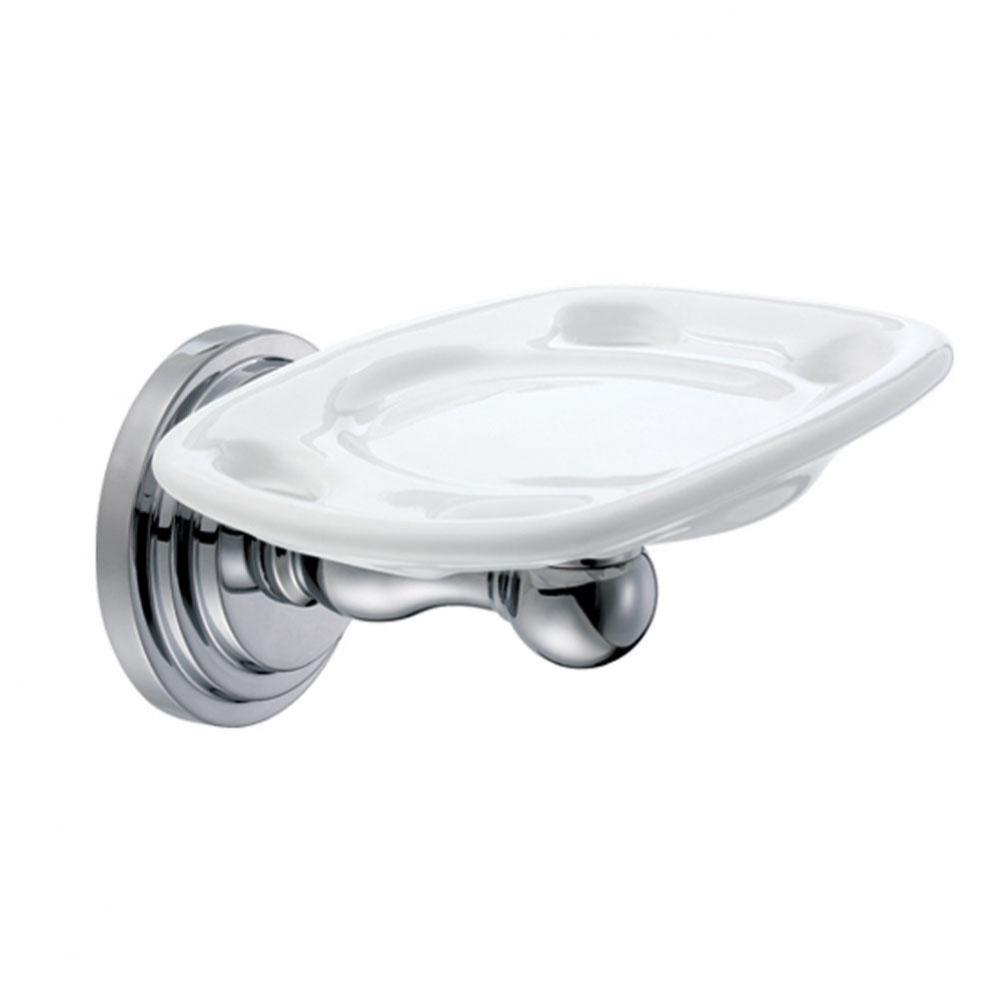 Marina Toothbrush & Tumbler Holder, Chrome