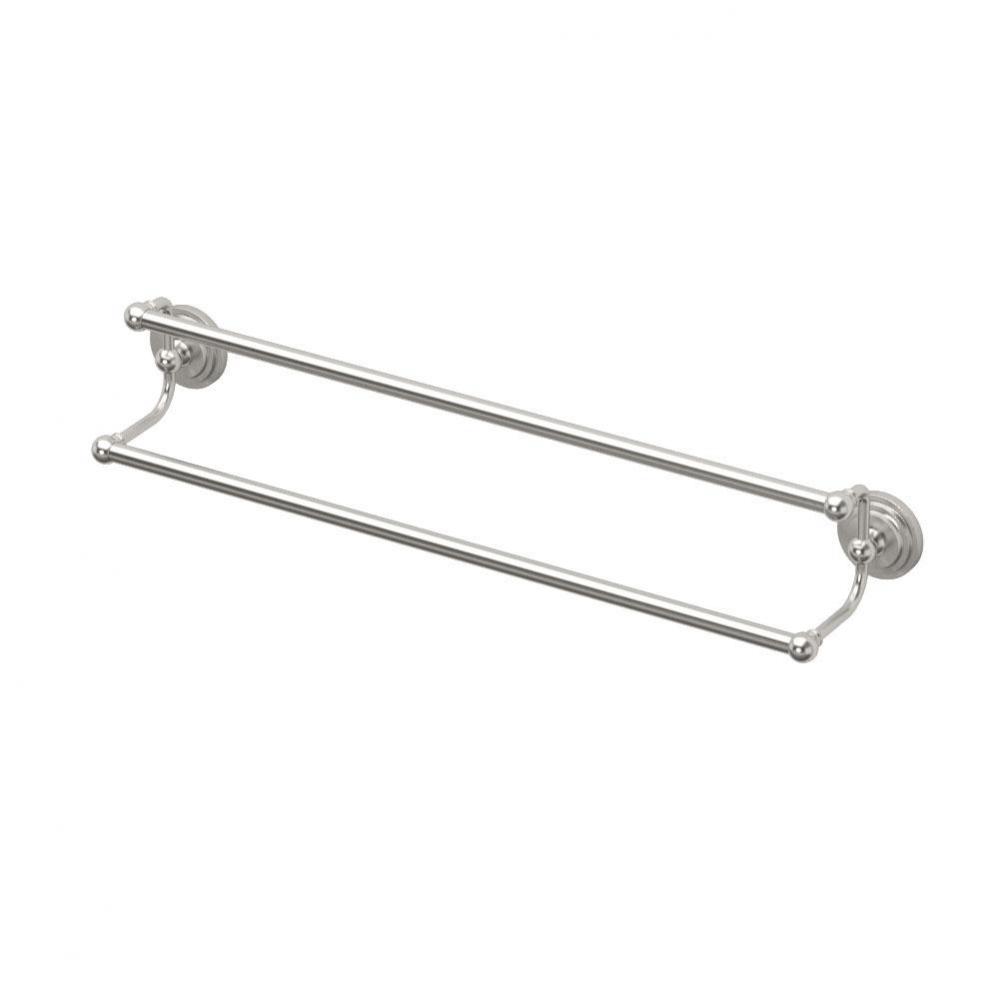Marina 24'' L Double Towel Bar, Satin Nickel