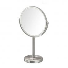 Gatco 1386SN - Latitude II Table Vanity Mirror Satin Nickel