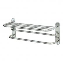 Gatco 1534 - Hotel Spa Towel Rack, Chrome