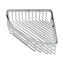 Gatco 1570 - Corner Shower Basket, Chrome