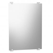 Gatco 1596 - Elevate 30''H Frameless Fixed Mount Mirror Satin Nickel