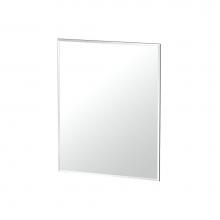 Gatco 1803 - Flush Mount EZ Hanging 24''H Frameless Rectangle Mirror