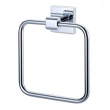 Gatco 4052 - Elevate Towel Ring, Chrome