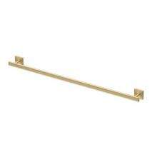 Gatco 4060A - Elevate 30''L Towel Bar, Brushed Brass