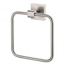 Gatco 4072 - Elevate Towel Ring, Satin Nickel