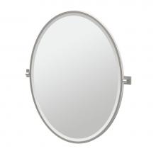 Gatco 4079FLG - ELEVATE,FRAMED LRG OVAL MRR,SN