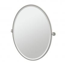Gatco 4119FLG - ZONE,FRAMED LRG OVAL MRR,SN